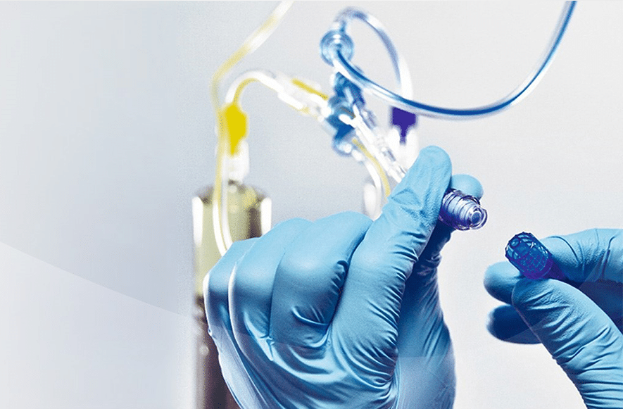 Multi-Patienten-Spritzen-System Instandsetzung eines Multi-Patienten-Spritzen-Systems